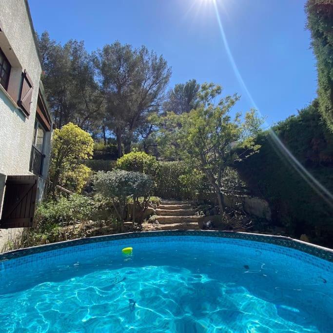 Villa La Louette, 100M Centre-Village, Piscine H-Sol, Proche Mer Saint-Cyr-sur-Mer Exteriör bild
